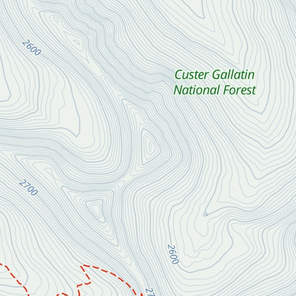 Map of Black Mountain