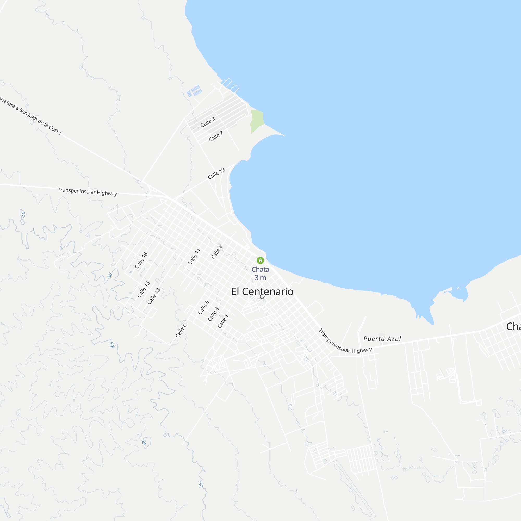Chata map