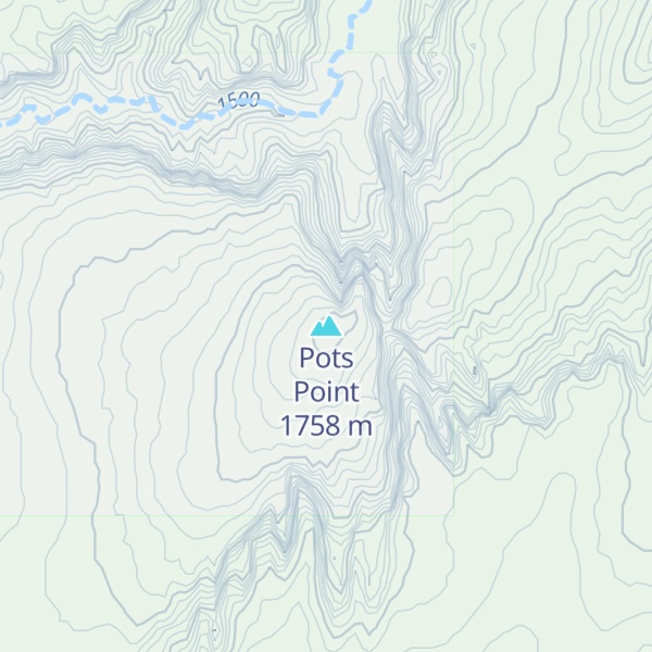 Map of Pots Point