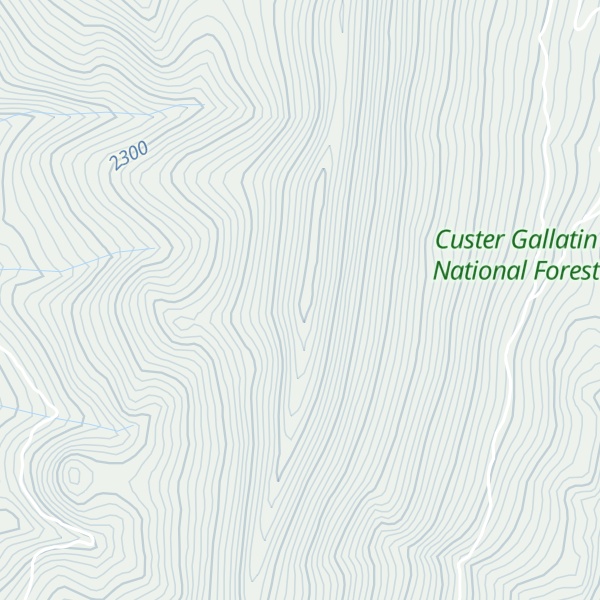 Map of Davey Butte