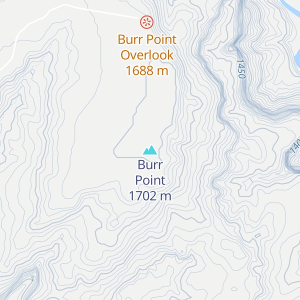 Map of Burr Point