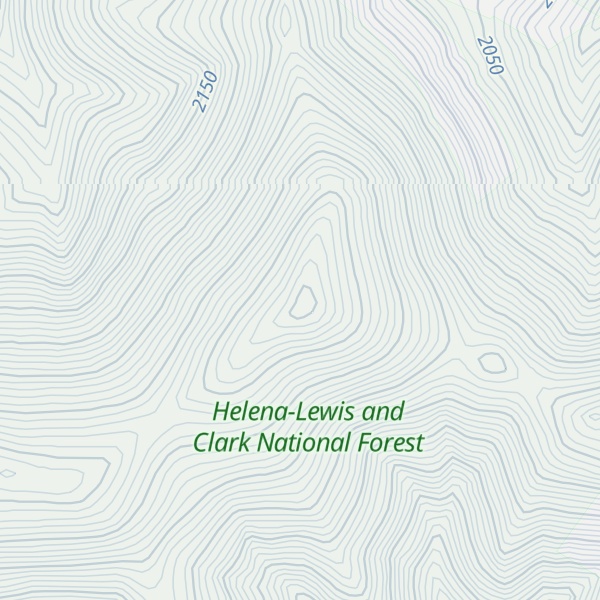 Map of Gibson Peak