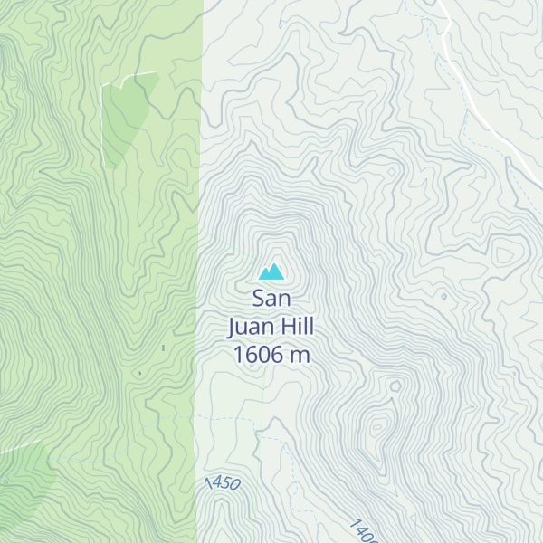 Map of San Juan Hill