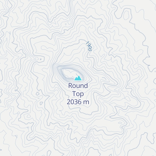 Map of Round Top