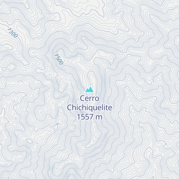 Map of Cerro Chichiquelite