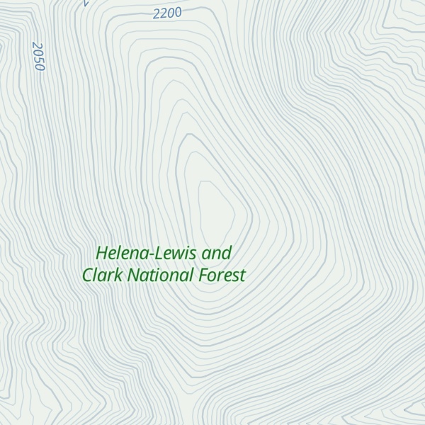 Map of Granite Mountain