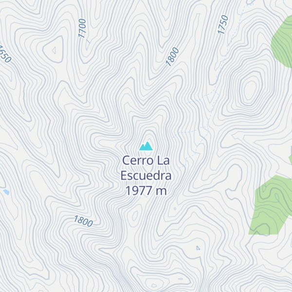 Map of Cerro La Escuedra