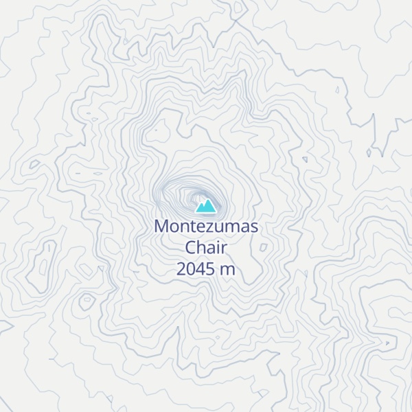 Map of Montezumas Chair