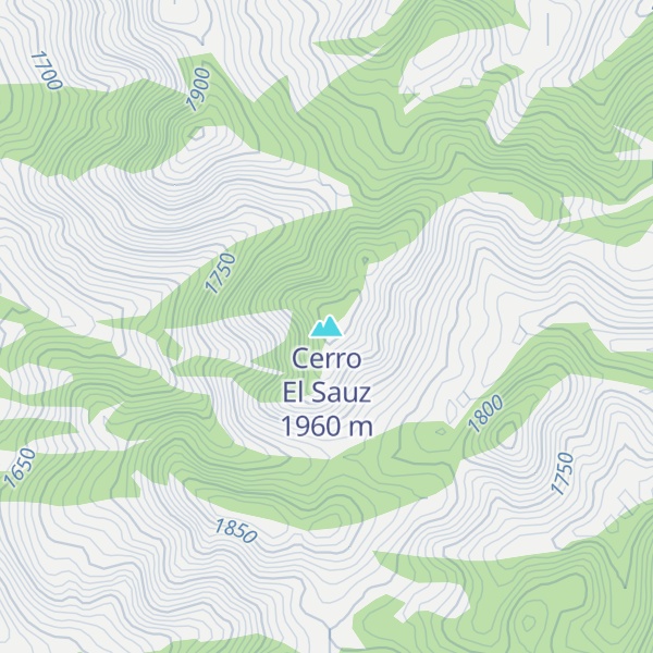 Map of Cerro El Sauz