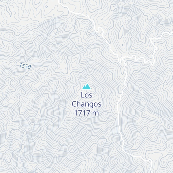 Map of Los Changos