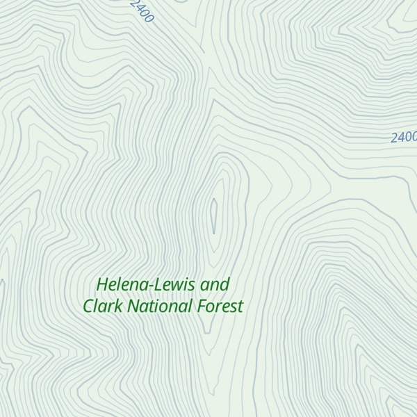 Map of Prospect Ridge