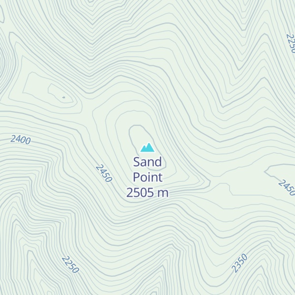Map of Sand Point