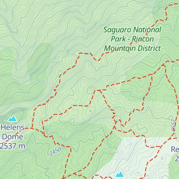 Map of Spud Rock