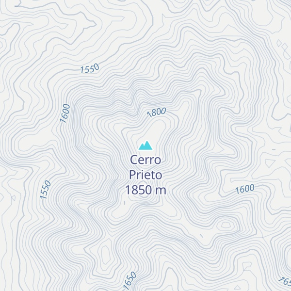 Map of Cerro Prieto