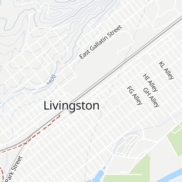 Map of Livingston Area Chamber of Commerce