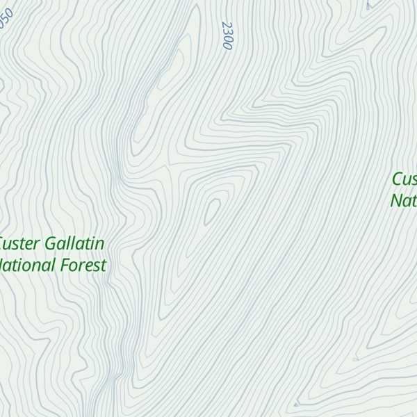 Map of Scab Rock Mountain