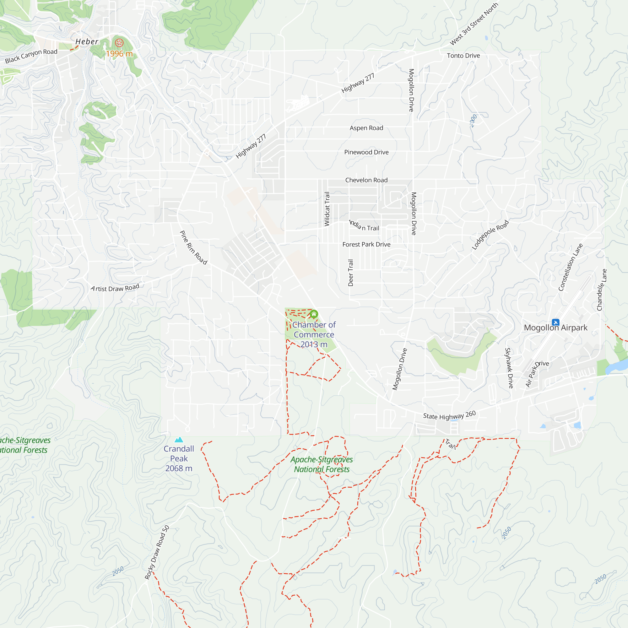 Chamber of Commerce map