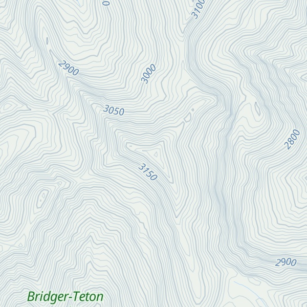 Map of Clause Peak