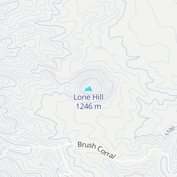 Map of Lone Hill