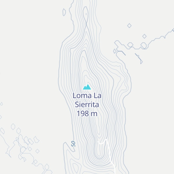 Map of Loma La Sierrita
