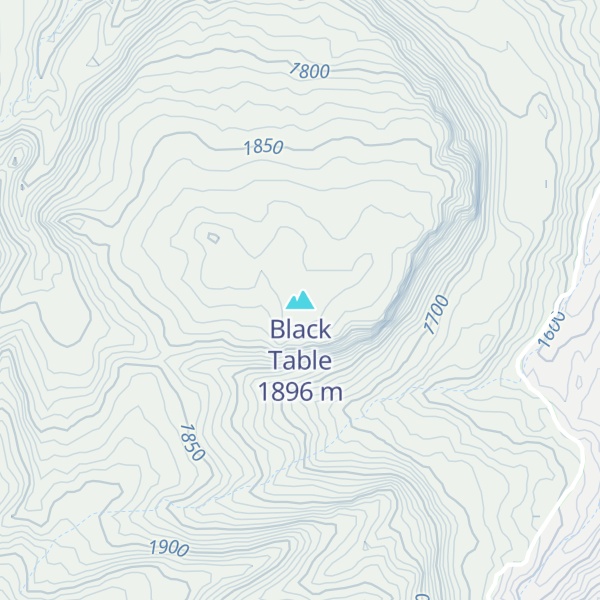 Map of Black Table