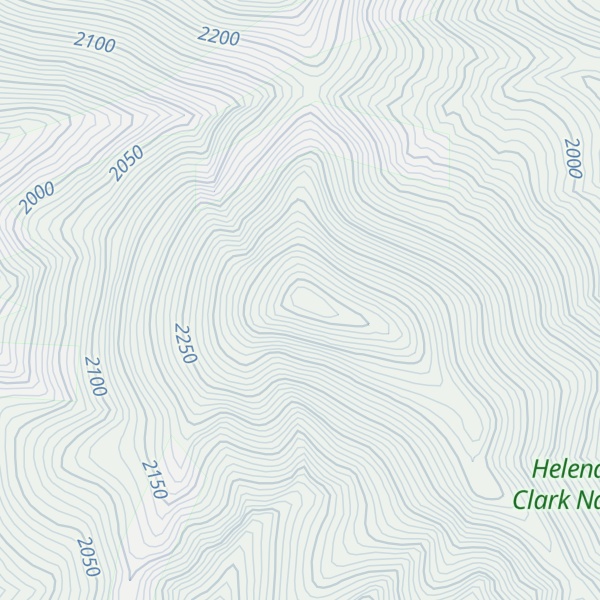 Map of Mixes Baldy