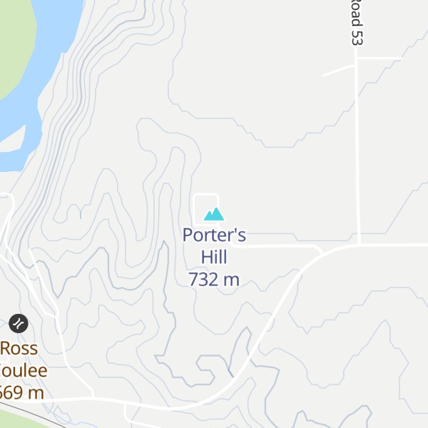Map of Porter's Hill