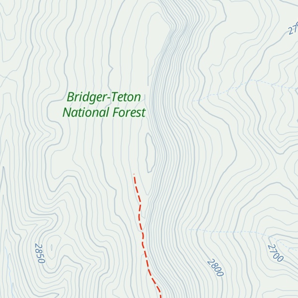 Map of Indian Ridge