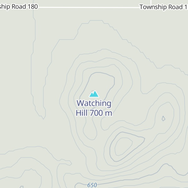 Map of Watching Hill