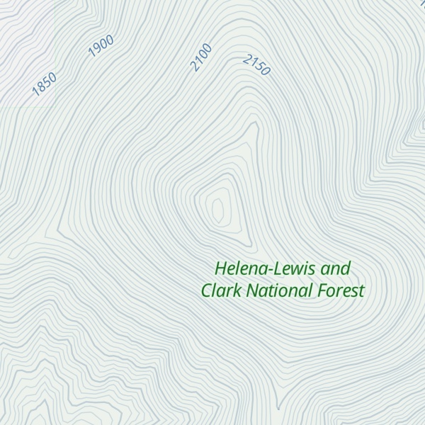 Map of Highwood Baldy
