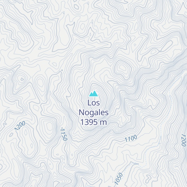 Map of Los Nogales