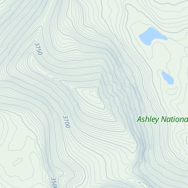 Map of Kweeyahgut Peak