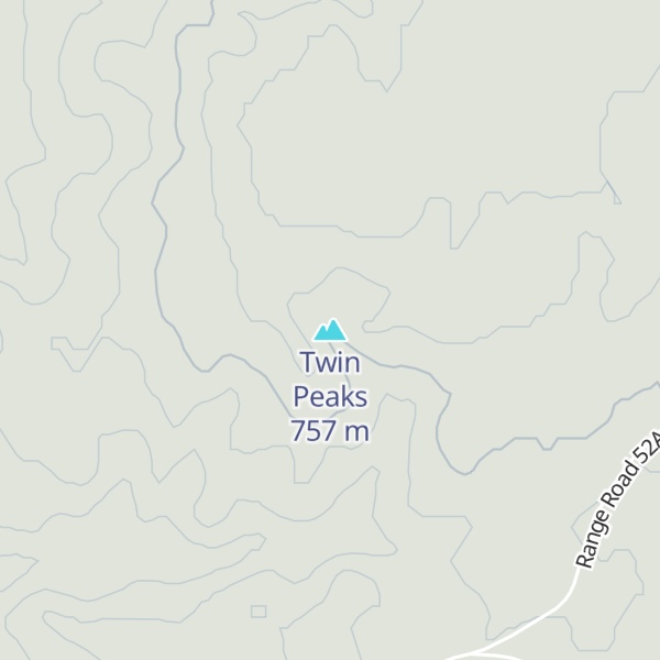 Map of Twin Peaks
