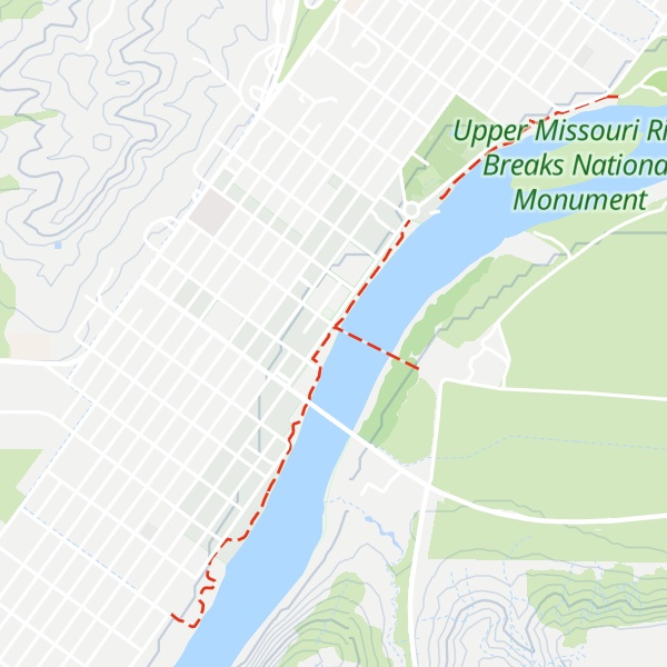 Map of Fort Benton Chamber Of Commerce