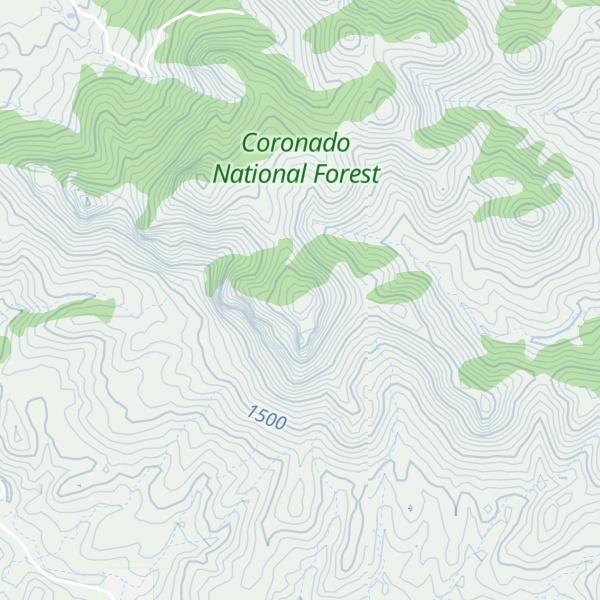 Map of Indian Head Mountain