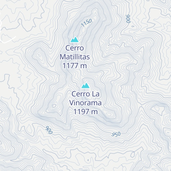Map of Cerro La Vinorama