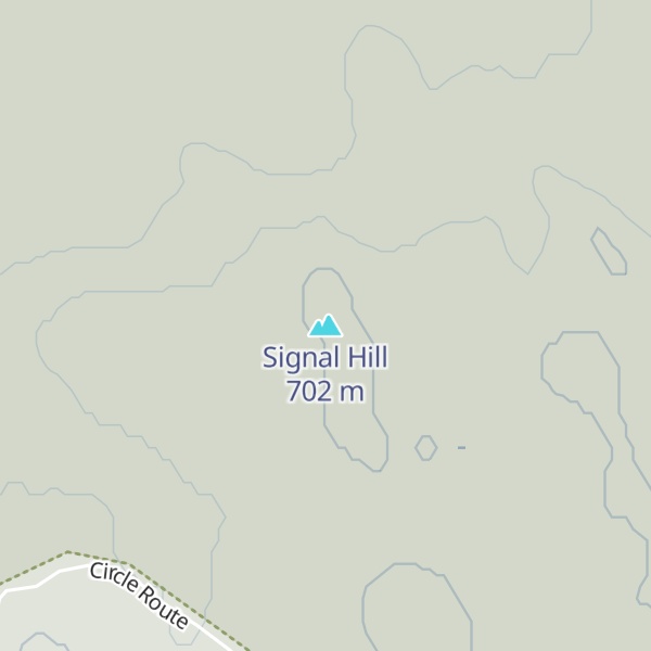 Map of Signal Hill