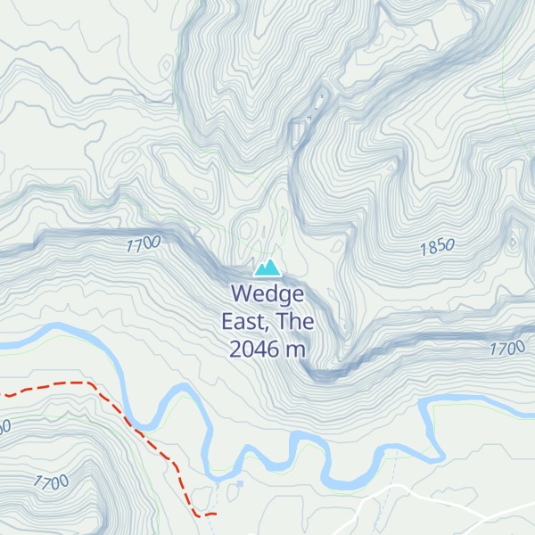 Map of Wedge East, The