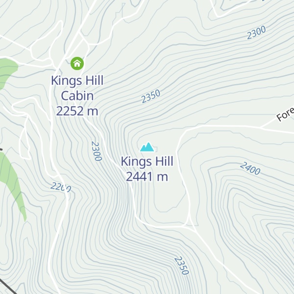 Map of Kings Hill