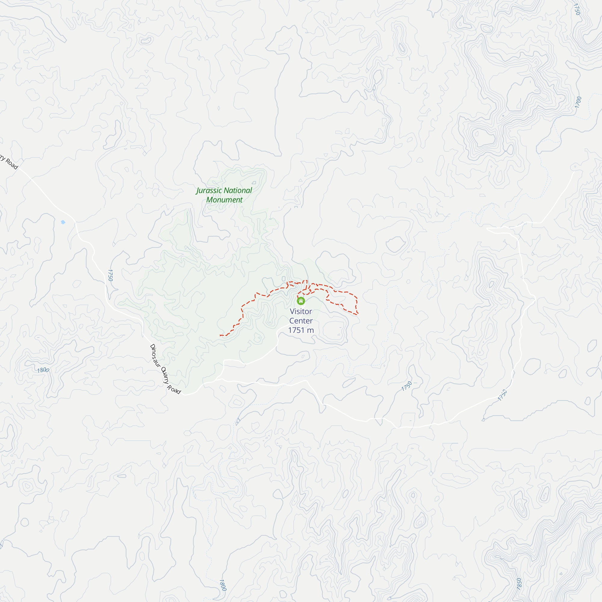 Visitor Center map