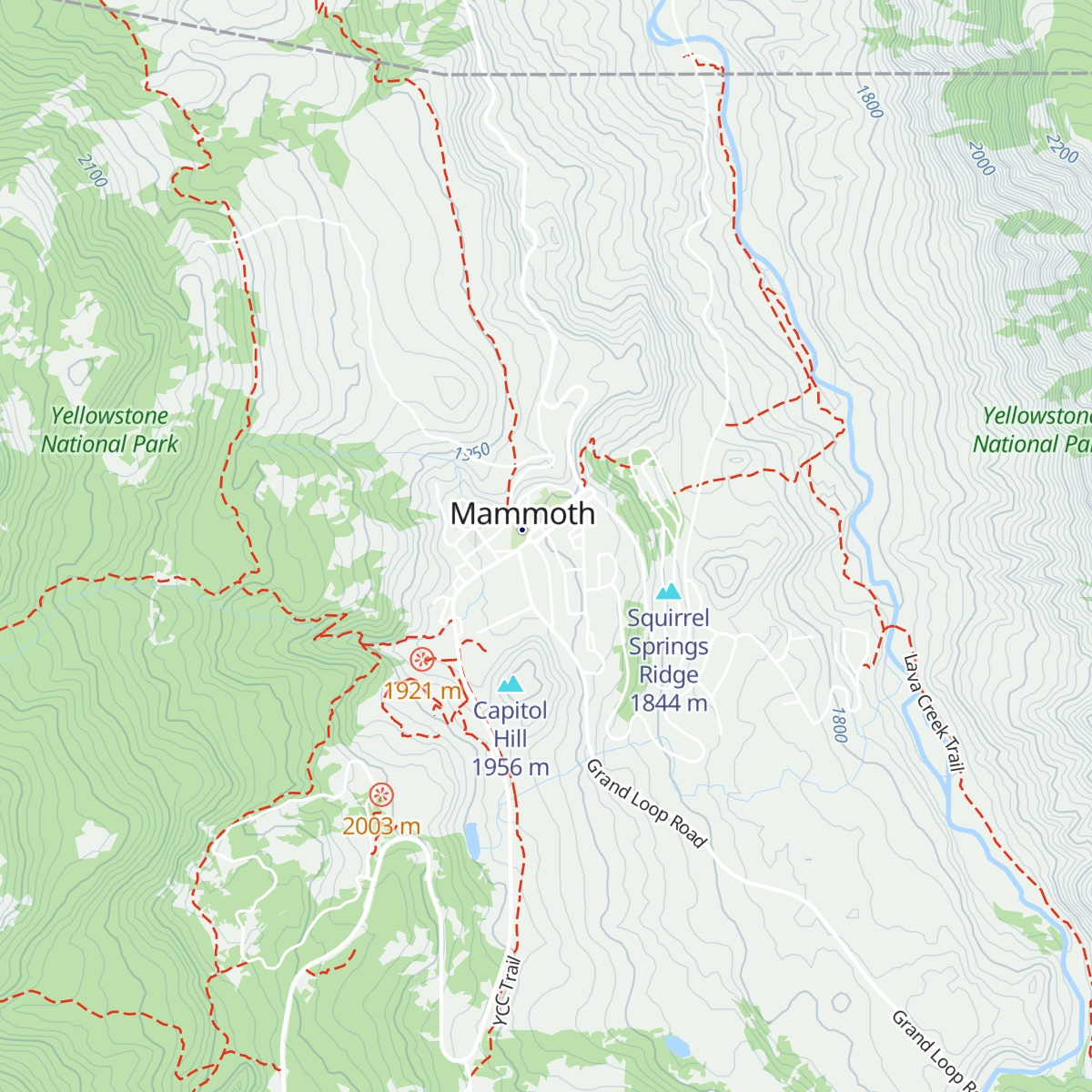 Albright Visitor Center map