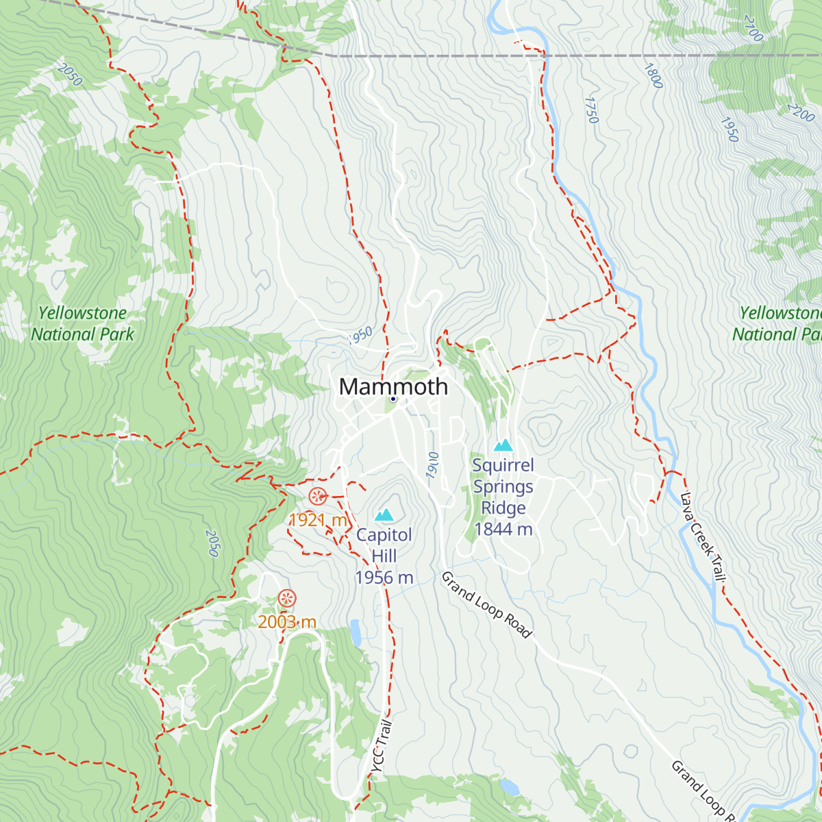 Albright Visitor Center map