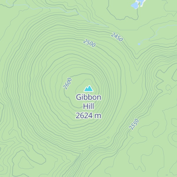 Map of Gibbon Hill