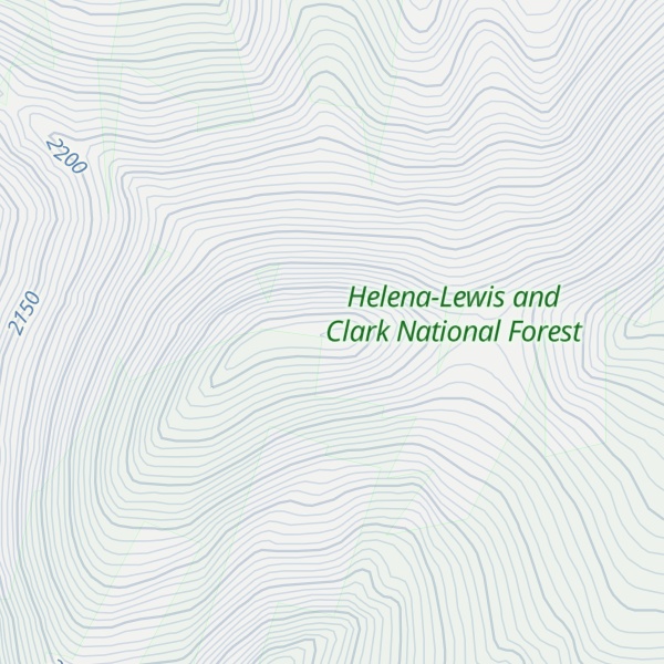 Map of Neihart Baldy