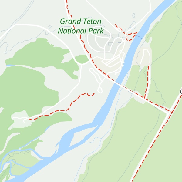 Map of Craig Thomas Discovery and Visitor Center
