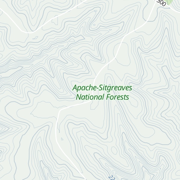 Map of Bull Flat Ridge