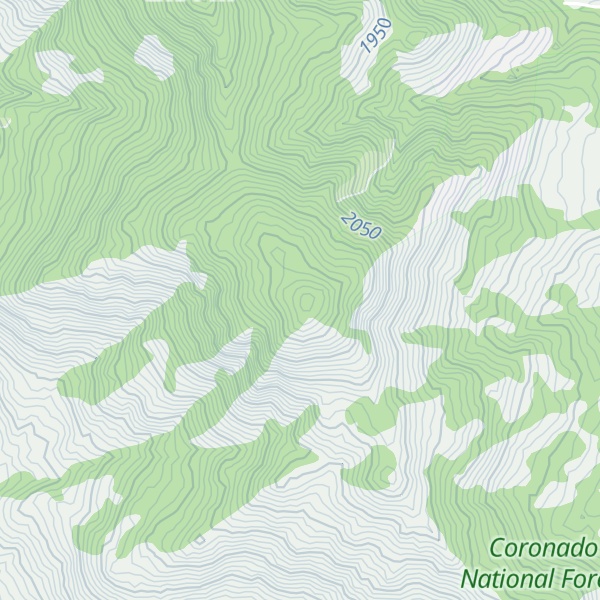 Map of Mount Washington