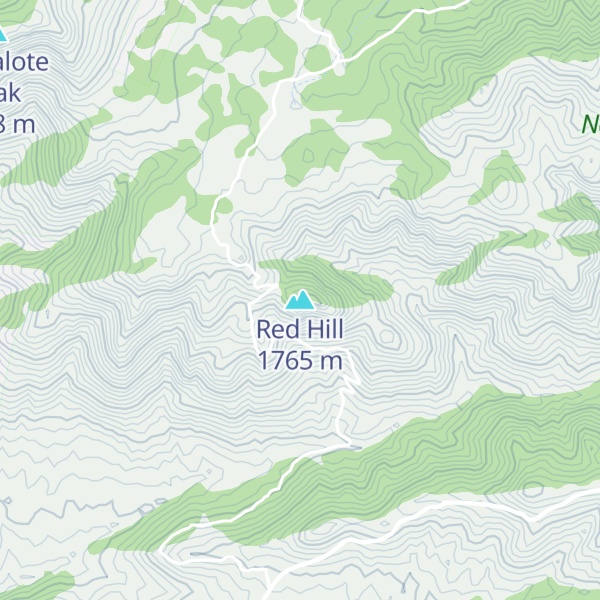Map of Red Hill