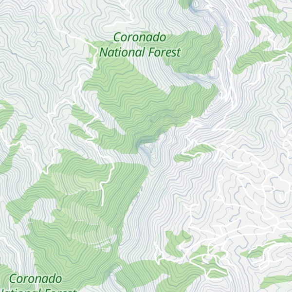 Map of Weigles Butte