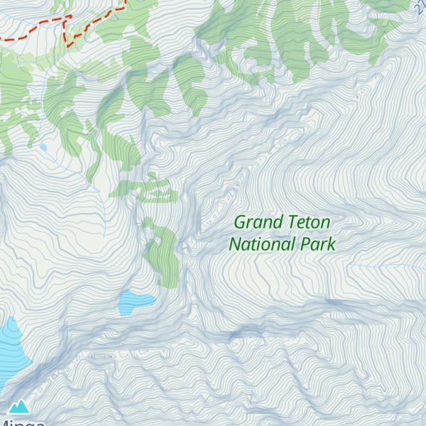Map of Rockchuck Peak